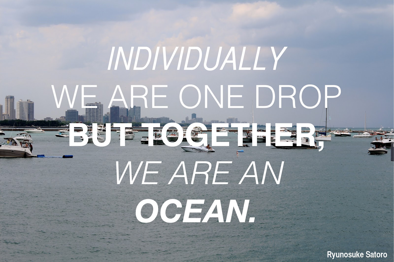 Together We Are An Ocean